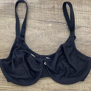 Chantelle Black Textured Bra